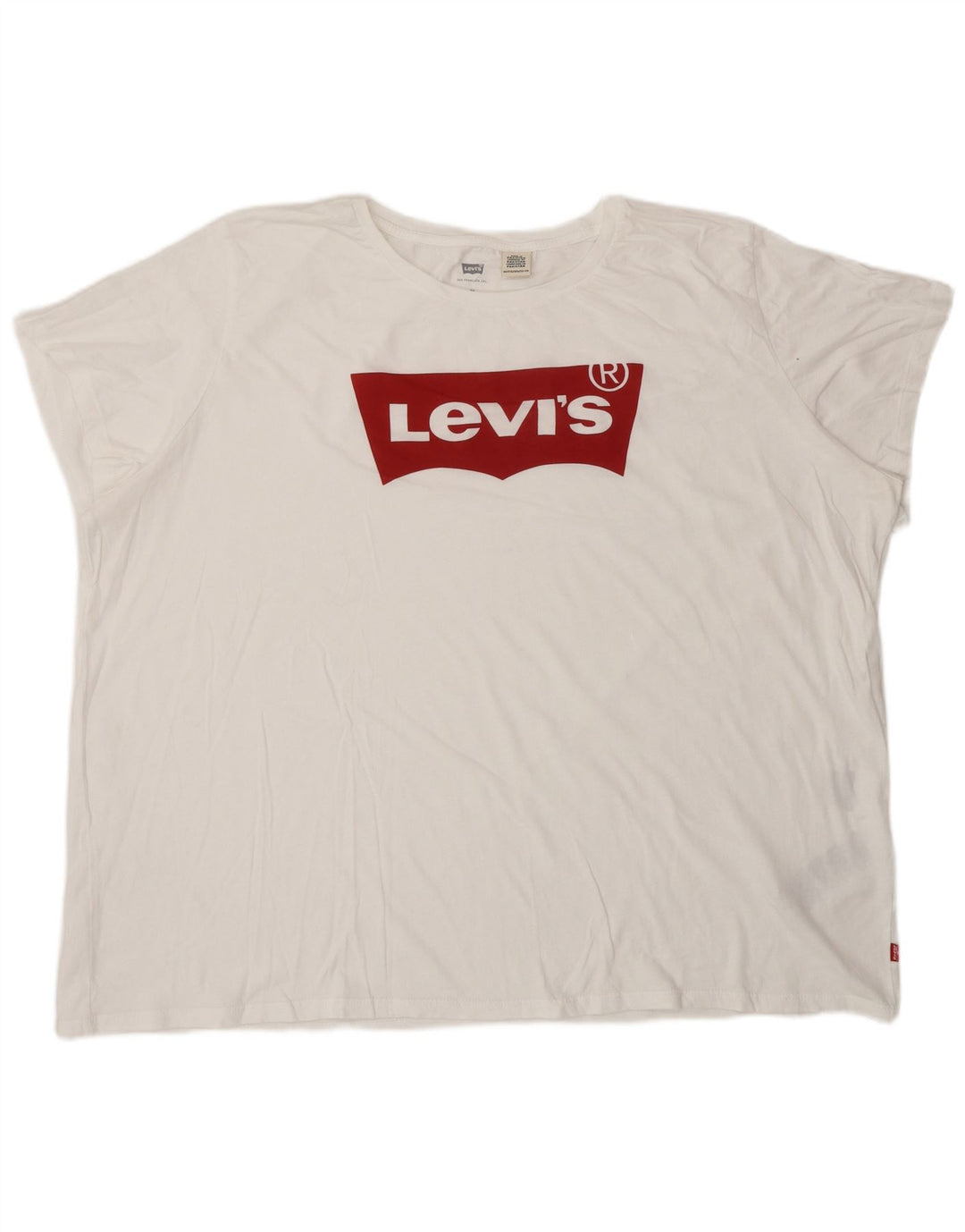 T-shirt grafica da uomo Levi's Top 3XL cotone bianco