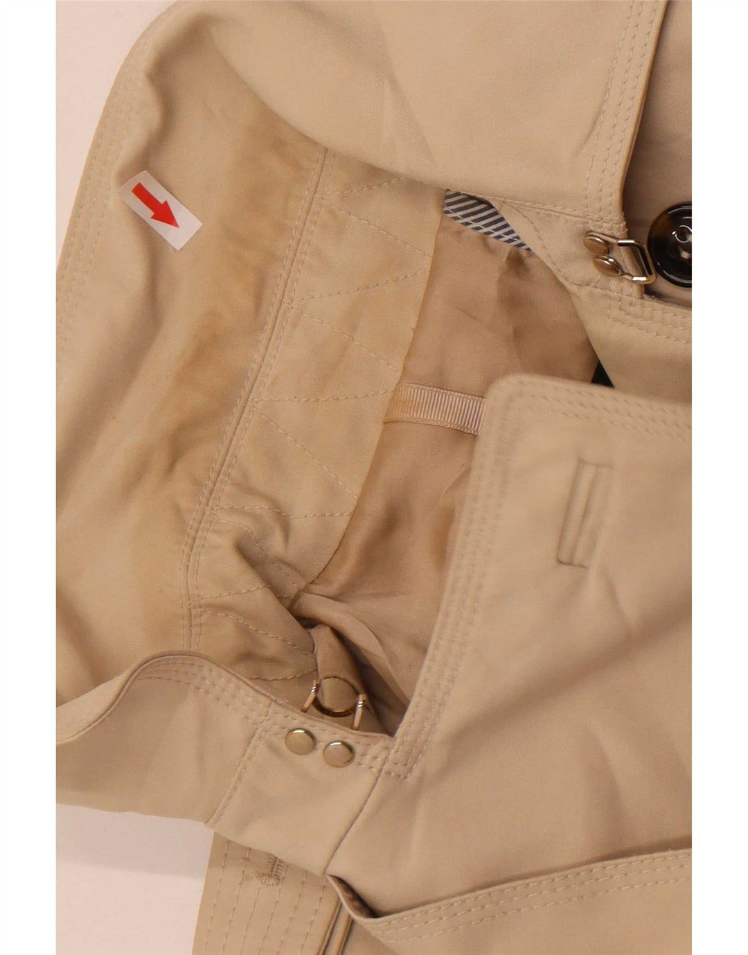 Trench da donna Zara UK 10 piccolo Beige