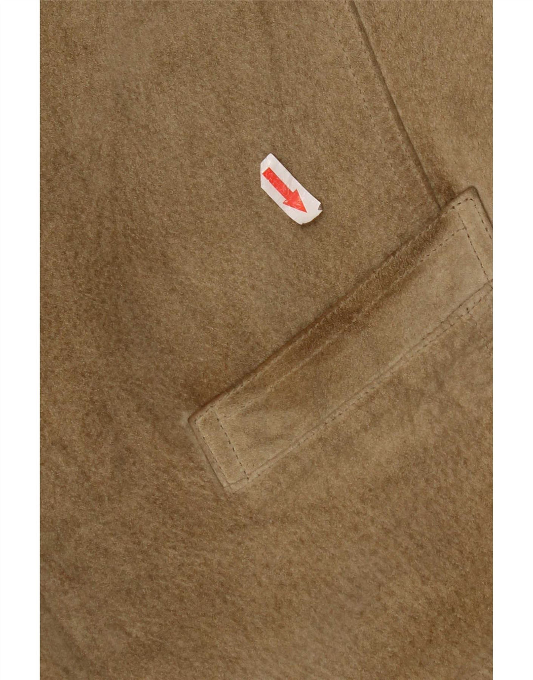 Gilet da uomo in pelle scamosciata Pionier medio kaki
