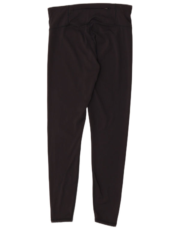 Leggings grafici da donna Superdry UK 14 grande poliestere nero