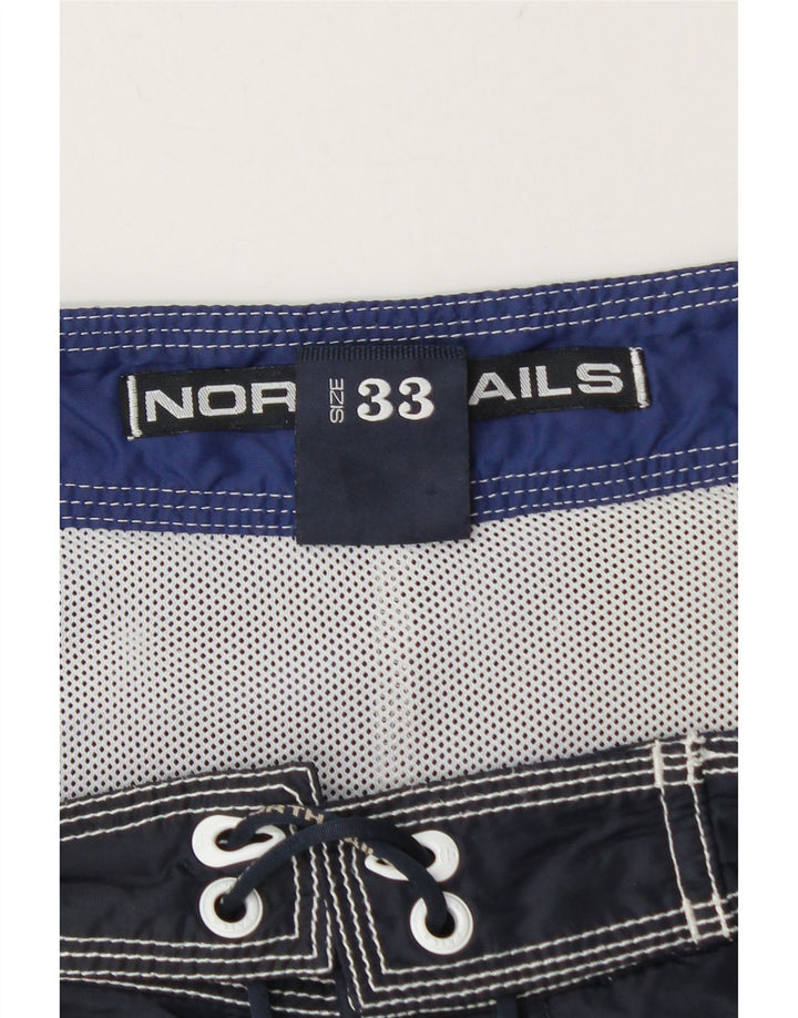 Pantaloncini da bagno grafici da uomo North Sails color block medio multicolore