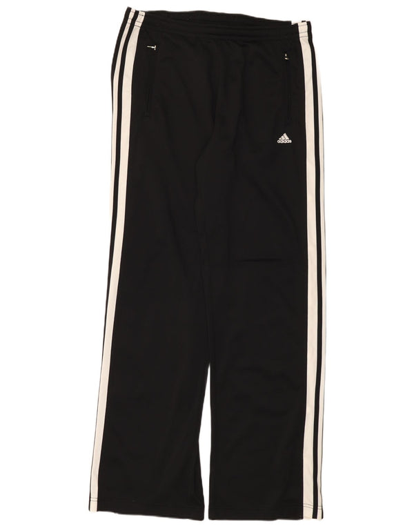 Pantaloni da tuta da uomo Adidas UK 42/44 Large Nero Poliestere