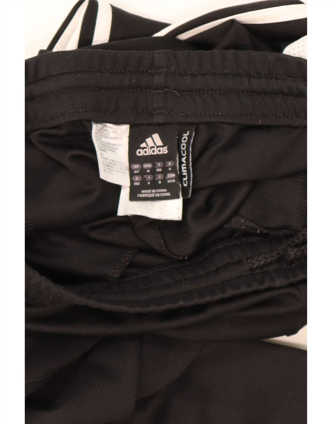 Pantaloni da tuta Adidas Climacool Graphic da uomo, grandi, in poliestere nero