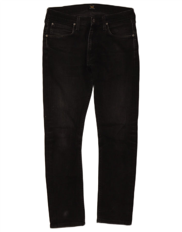 Jeans Lee Luke Slim da uomo W31 L28 cotone nero