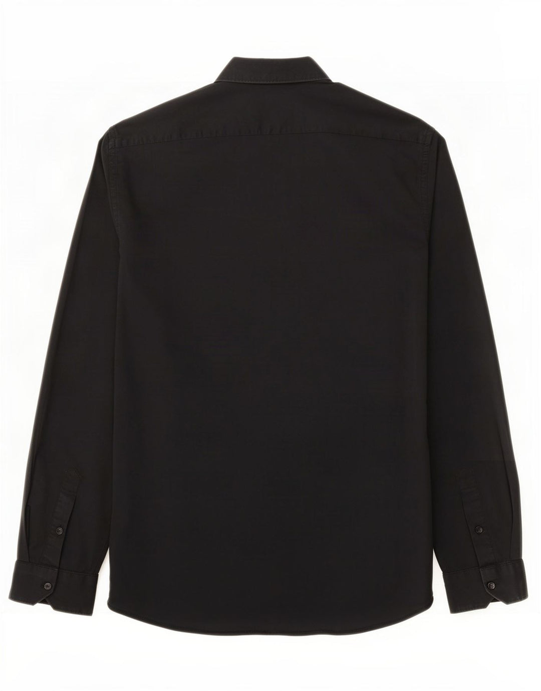 Camicia Zara da uomo super slim fit grande in cotone nero