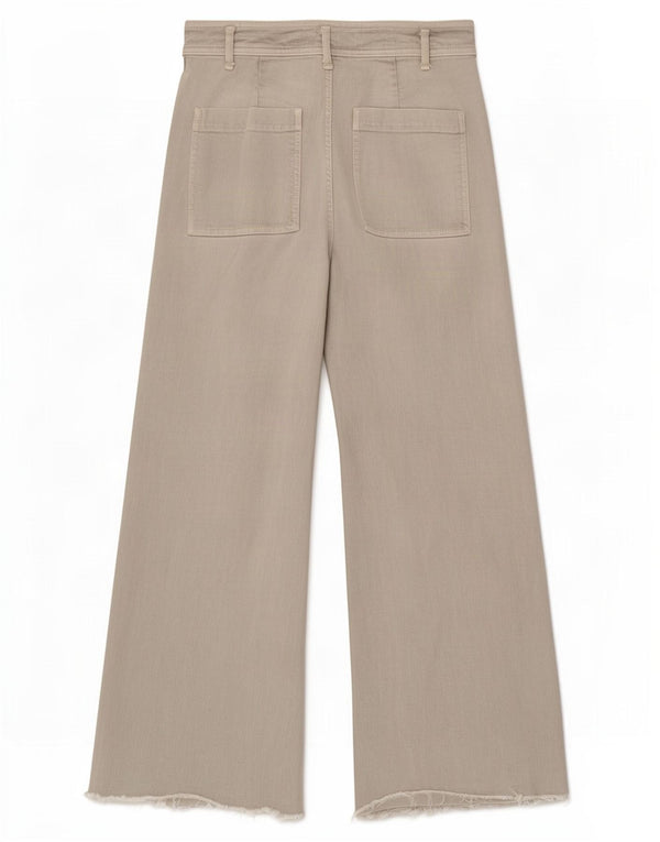 Zara Womens The Marine High Waist Wide Leg Jeans EU 40 Medium W30 L30 Grey