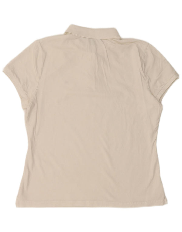 Polo da donna Tommy Hilfiger UK 18 XL bianca