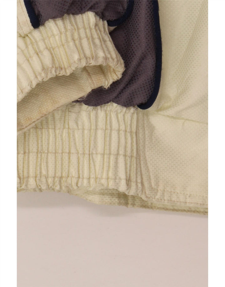 Giacca da sci con cappuccio da uomo Gierre IT 48 Medium Poliestere color block bianco sporco