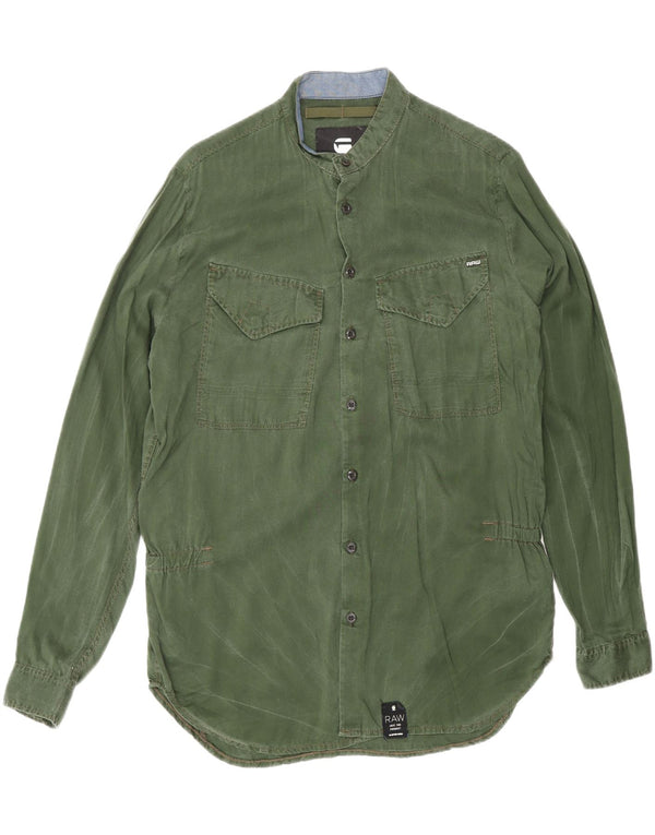 Camicia da uomo G-STAR Boyfriend Fit XS verde cotone