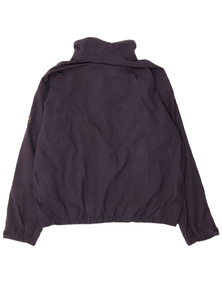 Giacca antipioggia da uomo vestibilità ampia MURPHY & NYE UK 38 nylon blu navy medio