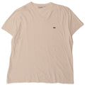 T-shirt Lacoste da uomo vestibilità regolare taglia superiore 7 2XL cotone bianco