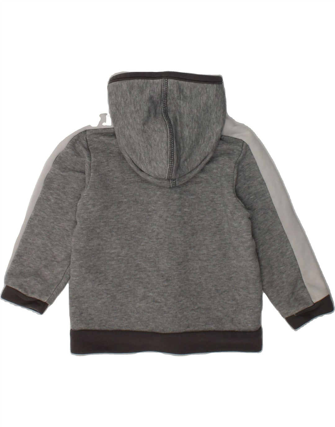 PUMA Baby Boys Zip Hoodie Sweater 9-12 Months Grey Cotton | Vintage Puma | Thrift | Second-Hand Puma | Used Clothing | Messina Hembry 