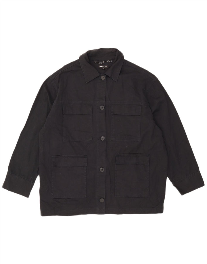 Giacca multiuso oversize da donna Whistle UK 16 grande cotone nero