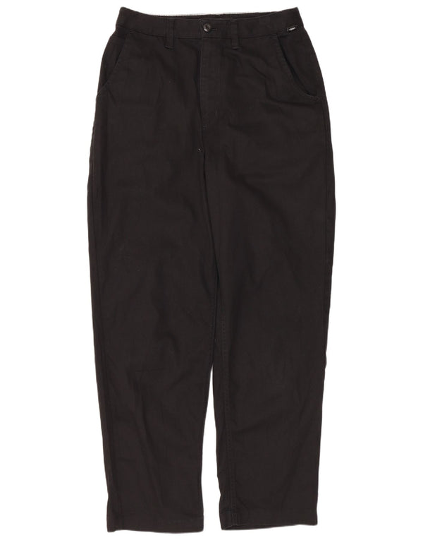 Pantaloni chino affusolati da donna VANS W28 L27 cotone nero