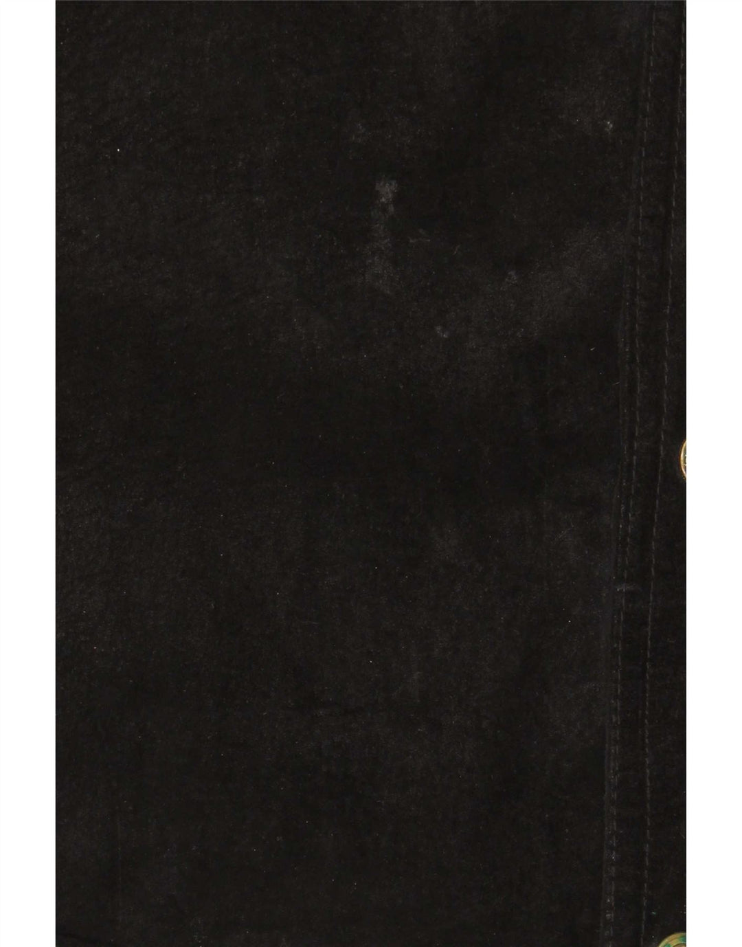 Gilet in pelle scamosciata da uomo Pionier 4XL Nero