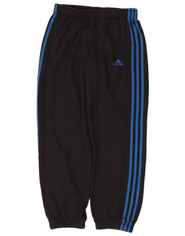 Pantaloni da tuta da uomo Adidas Climalite Joggers medio poliestere nero