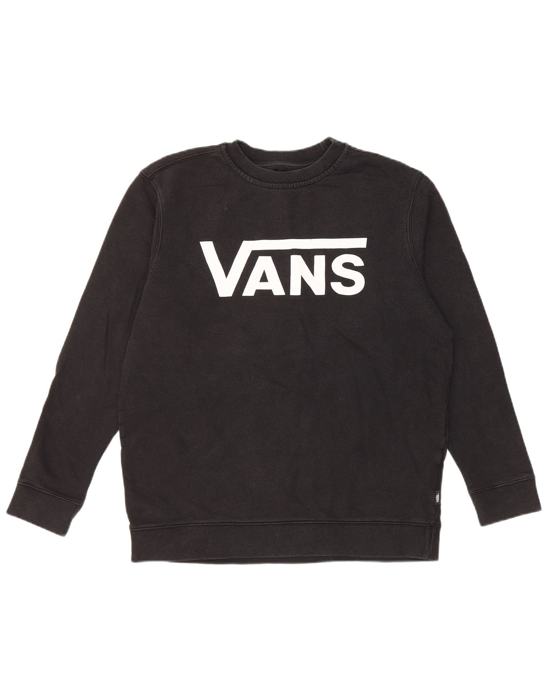 Felpa grafica da ragazzo Vans 13-14 anni XL in cotone nero