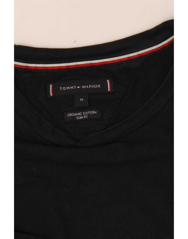 T-shirt grafica da uomo slim fit Tommy Hilfiger Top blu navy medio