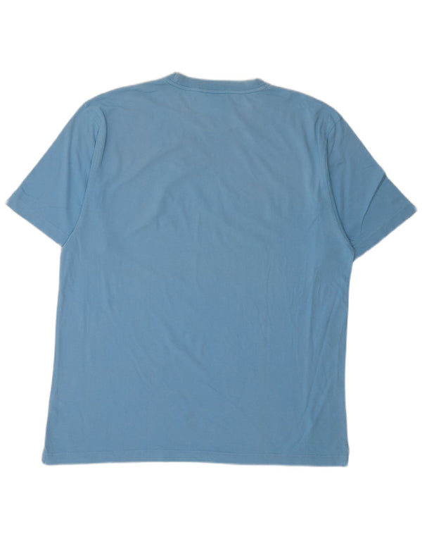 T-shirt grafica da uomo Ellesse Top UK 48/50 2XL cotone blu