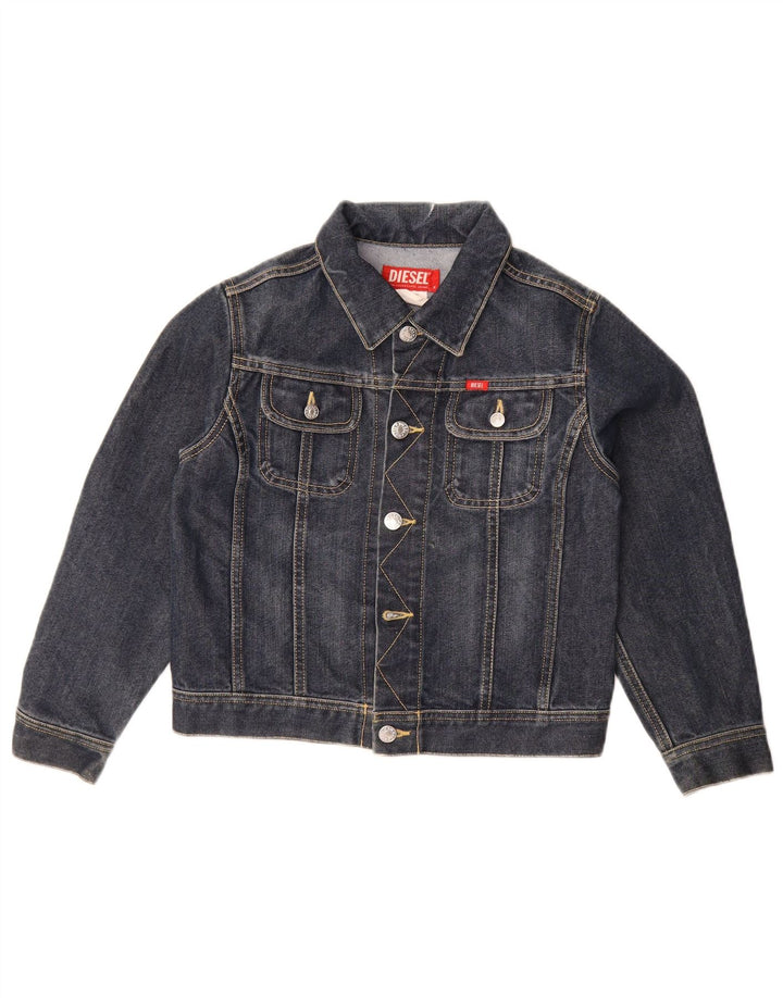 Giacca di jeans per ragazze Diesel 11-12 anni piccola in cotone blu navy