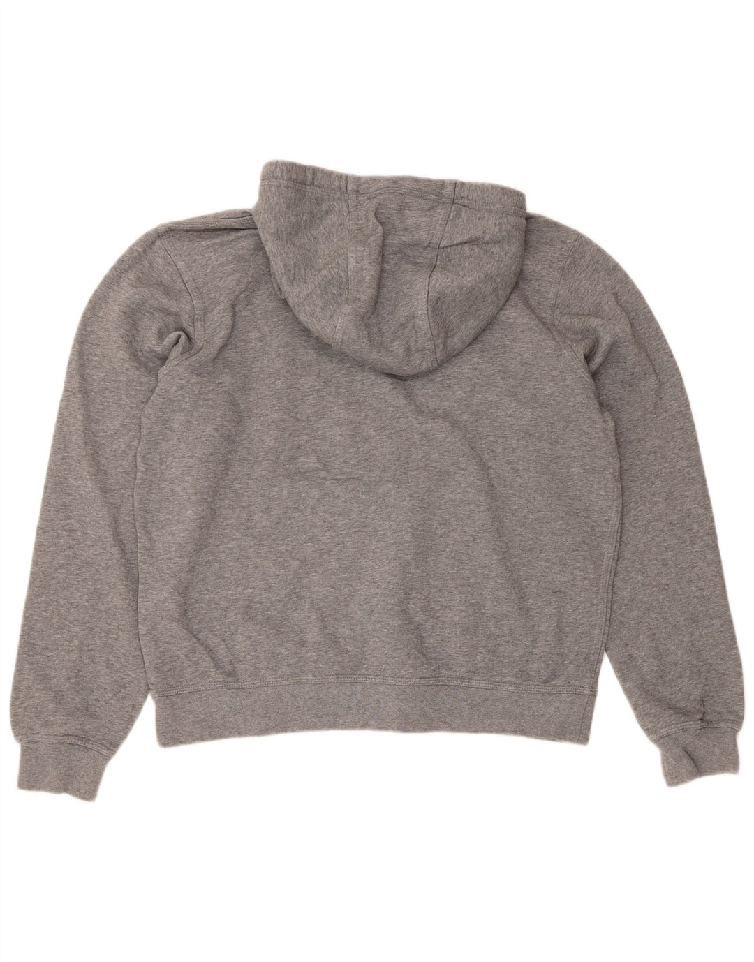 Felpa con cappuccio Nike Regular Fit da uomo in cotone grigio medio