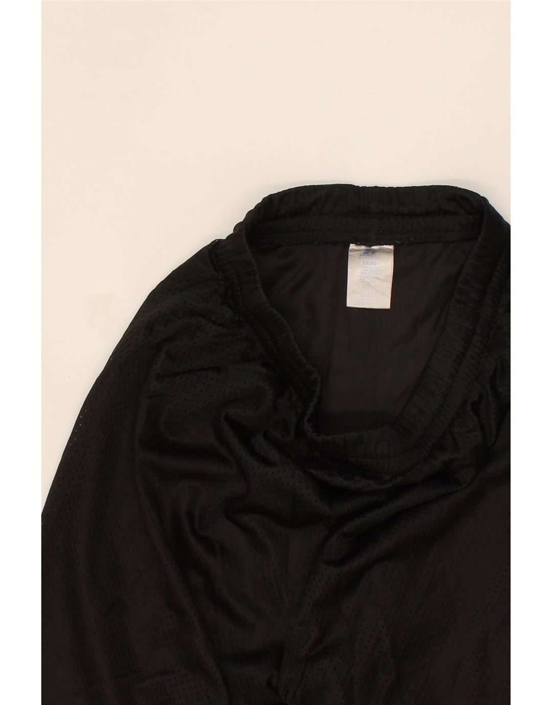 RUSSELL ATHLETIC Boys Sport Shorts 15-16 Years  Black Polyester Vintage Russell Athletic and Second-Hand Russell Athletic from Messina Hembry 