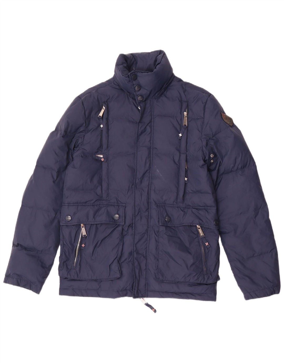 Giacca imbottita da donna Zu Elements UK 36 Small Blu Navy in poliammide