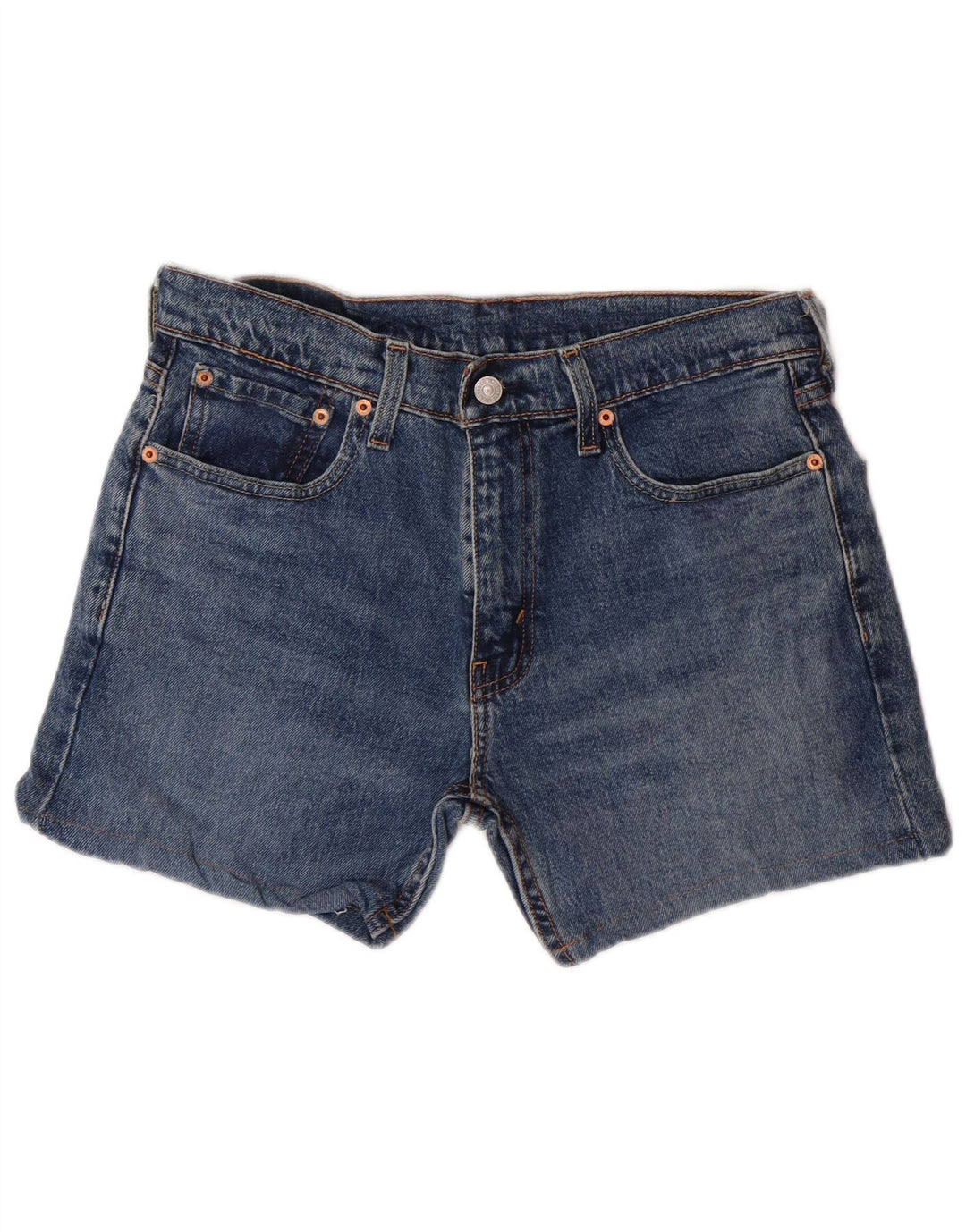 LEVI'S Pantaloncini di jeans 502 da uomo W30 Cotone blu medio