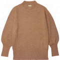 Maglione maglione a collo alto da donna Marks & Spencer UK 14 Beige medio