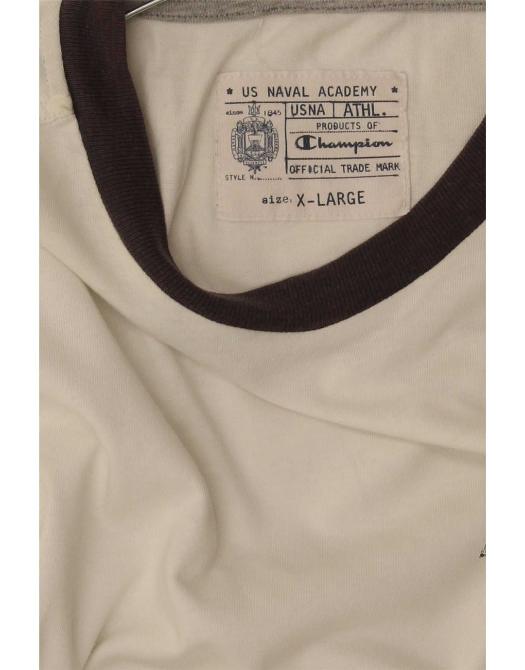 T-shirt grafica da uomo Champion Top XL White Colourblock