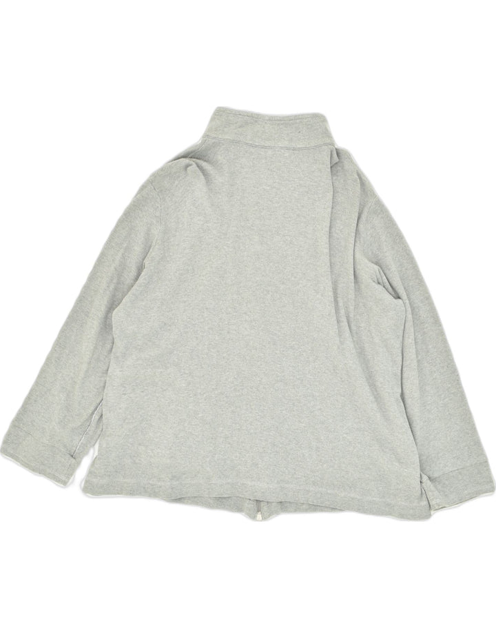 CHAMPION Womens Tracksuit Top Jacket UK 20 2XL Grey Cotton | Vintage Champion | Thrift | Second-Hand Champion | Used Clothing | Messina Hembry 