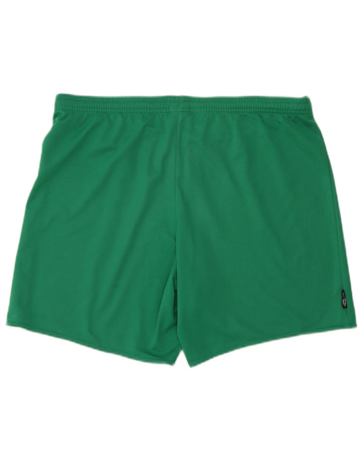 Pantaloncini sportivi Adidas da uomo verde medio