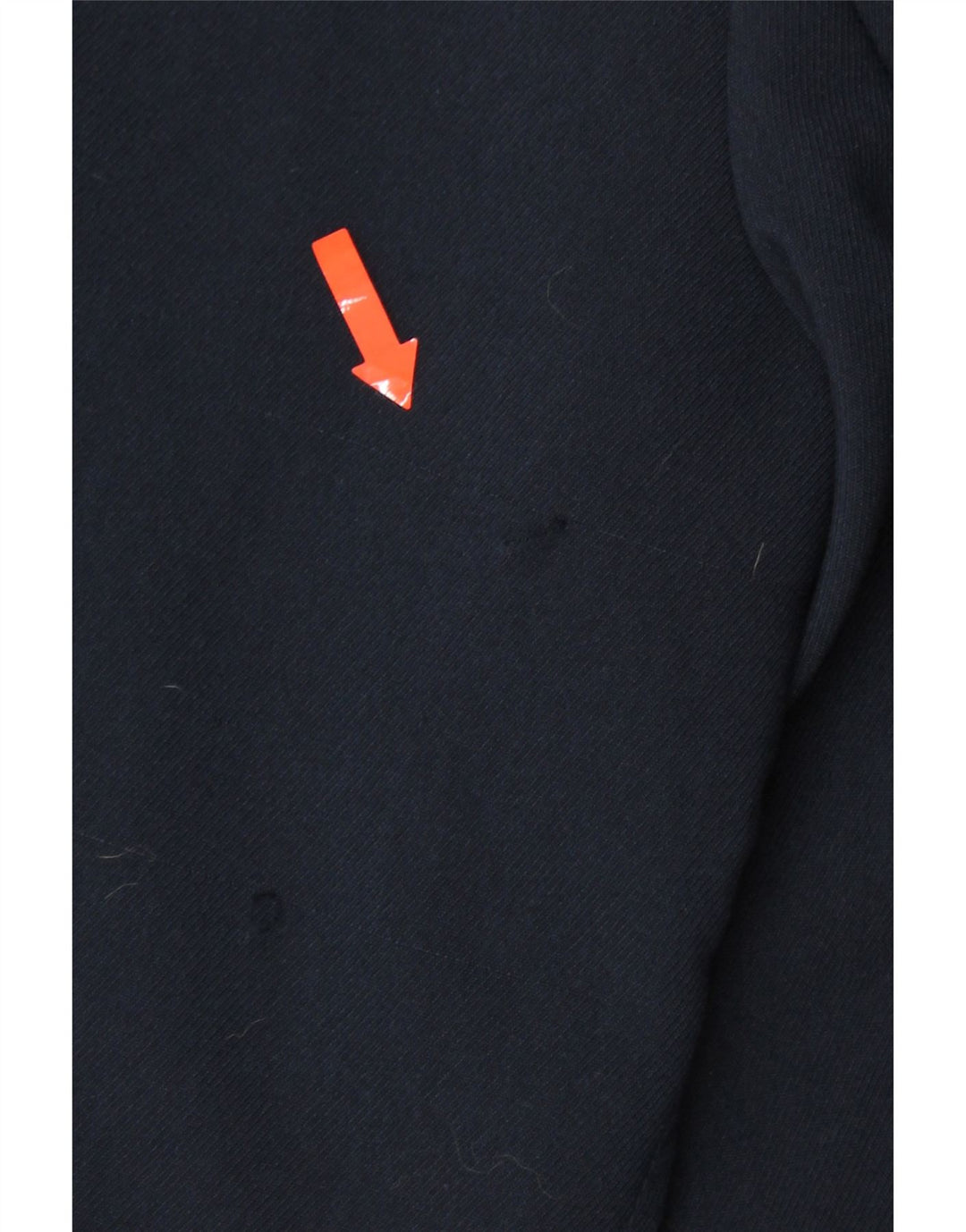 BENETTON Womens Military Oversized Open Blazer Jacket UK 6 XS Navy Blue Vintage Benetton and Second-Hand Benetton from Messina Hembry 