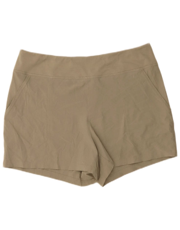 Pantaloncini sportivi da donna Patagonia UK 18 XL Poliestere beige