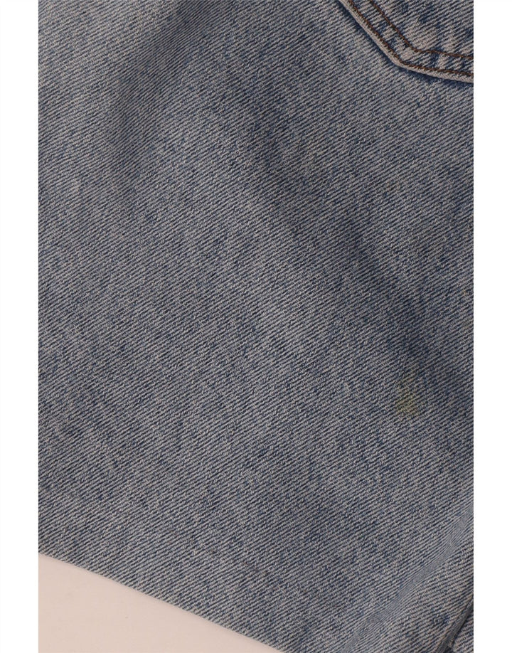 Pantaloncini di jeans vintage da donna W26 piccoli blu