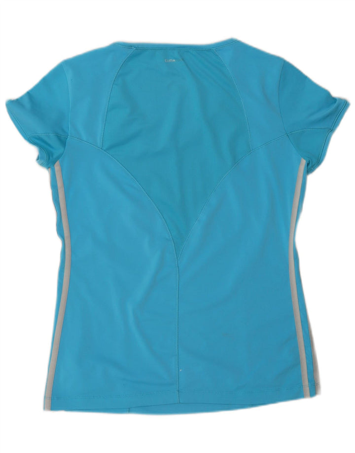 Maglietta Adidas Climacool da donna Top UK 16 grande blu