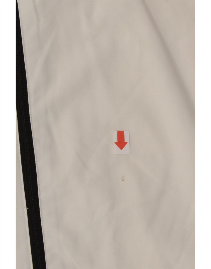 ADIDAS Mens Climalite Bomber Jacket UK 38 Medium White Polyester Vintage Adidas and Second-Hand Adidas from Messina Hembry 