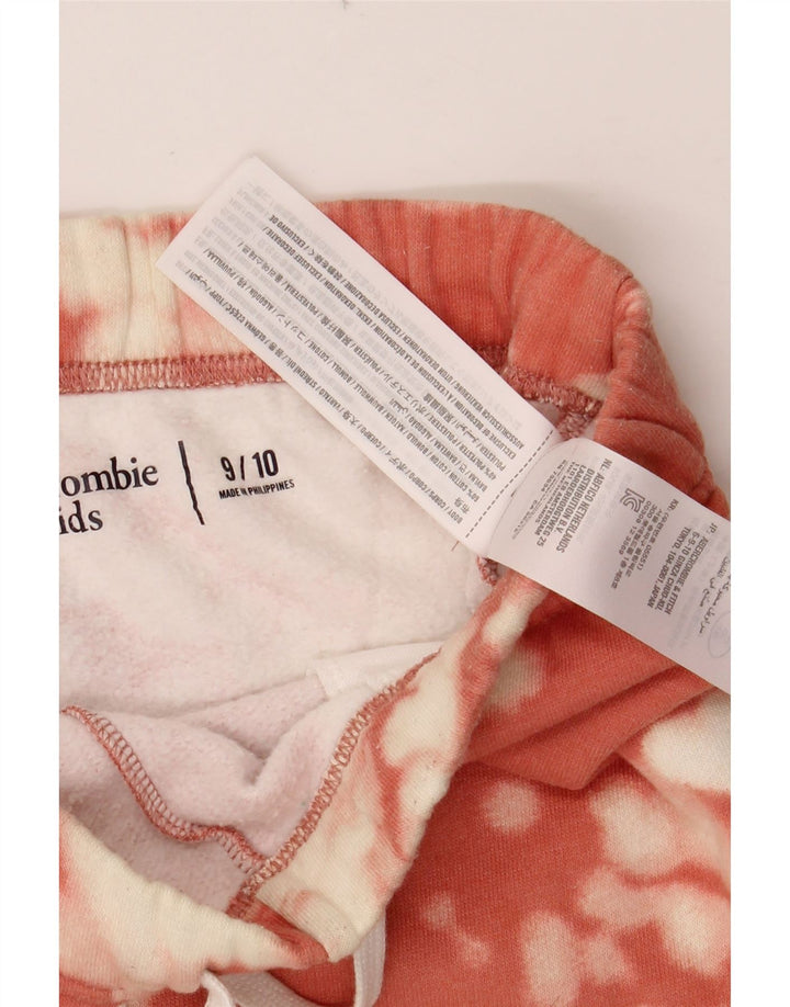 Pantaloncini sportivi per bambina ABERCROMBIE & FITCH 9-10 anni in cotone tie dye rosa