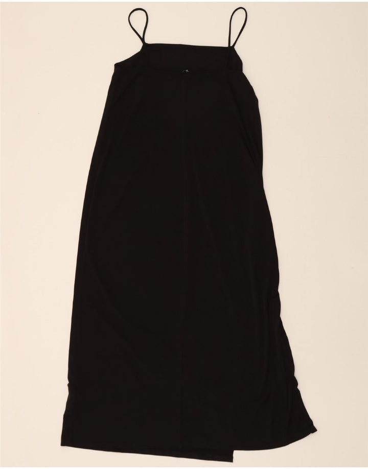 ZARA Womens Slip Dress UK 8 Small Black Polyester Vintage Zara and Second-Hand Zara from Messina Hembry 