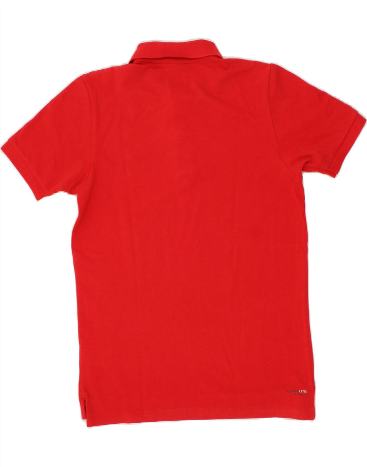 ADIDAS Mens Clima 365 Polo Shirt Small Red Cotton Vintage Adidas and Second-Hand Adidas from Messina Hembry 