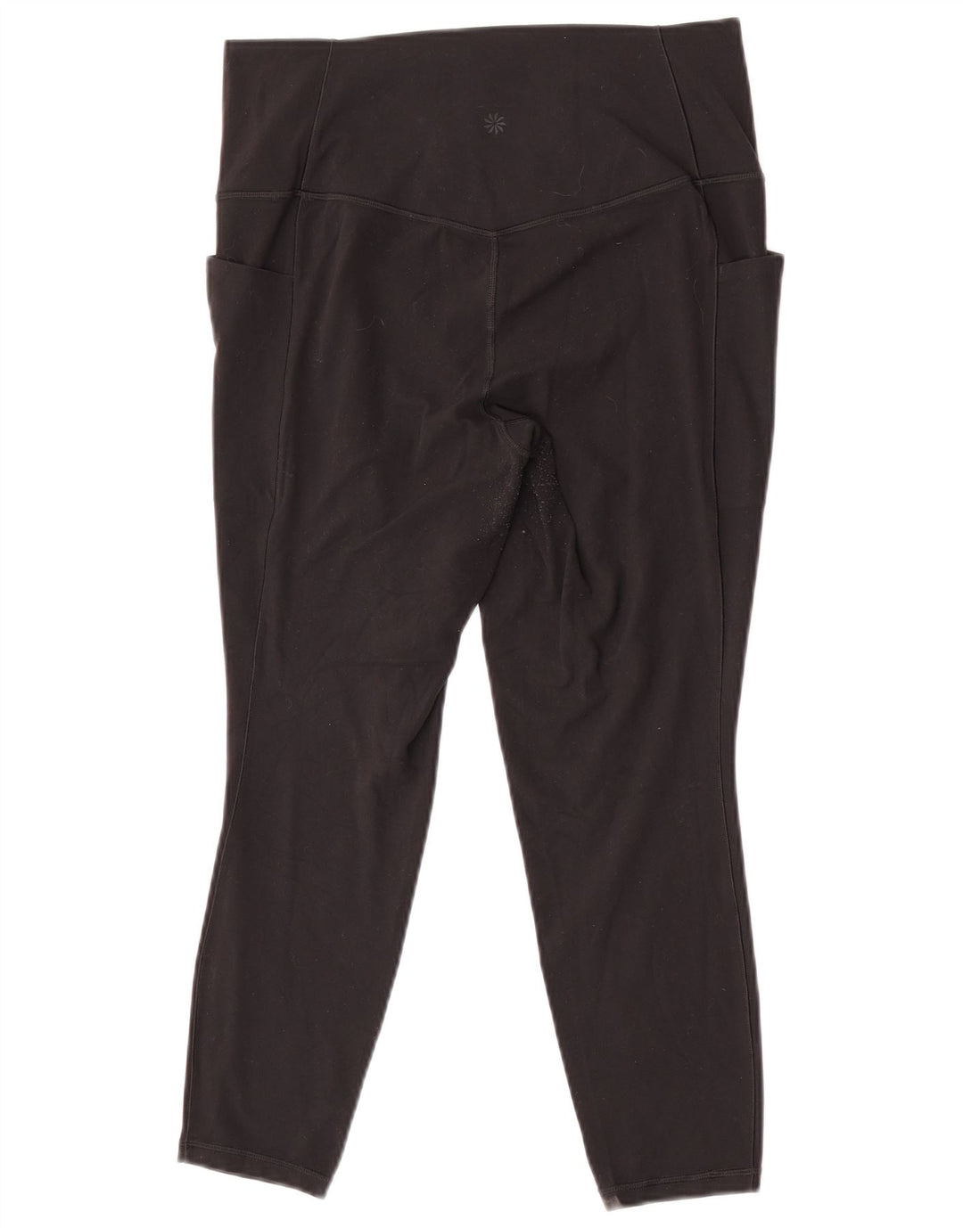 Leggings capri da donna Athleta UK 16 grande nylon nero