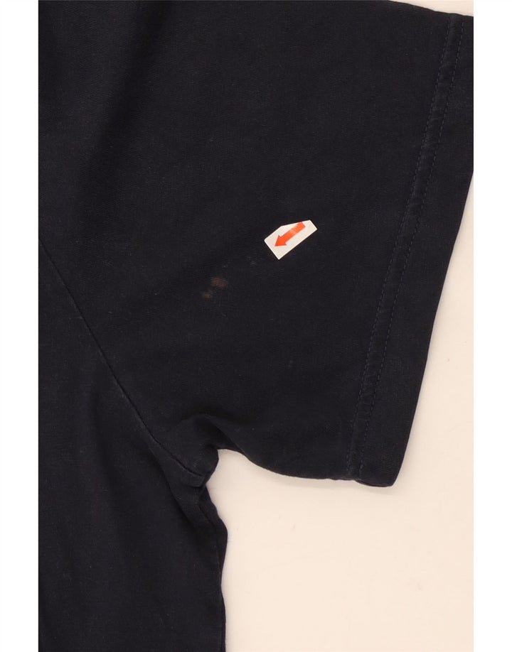 T-shirt da uomo Adidas Top XL blu navy in cotone