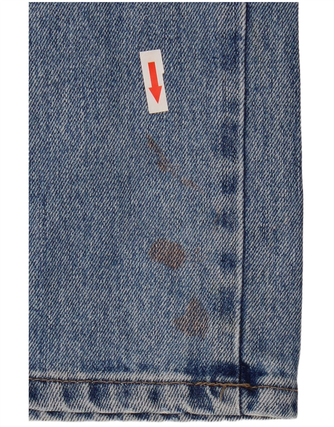 Jeans dritti da uomo Wrangler W32 L32 cotone blu