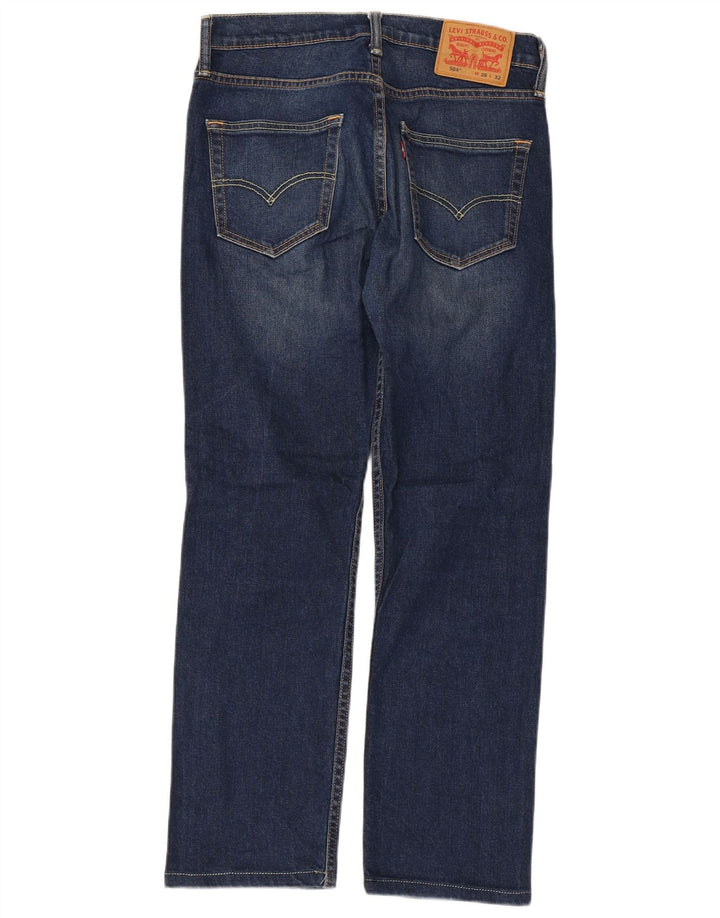 Levi's Uomo 504 Jeans dritti W28 L28 Cotone blu navy