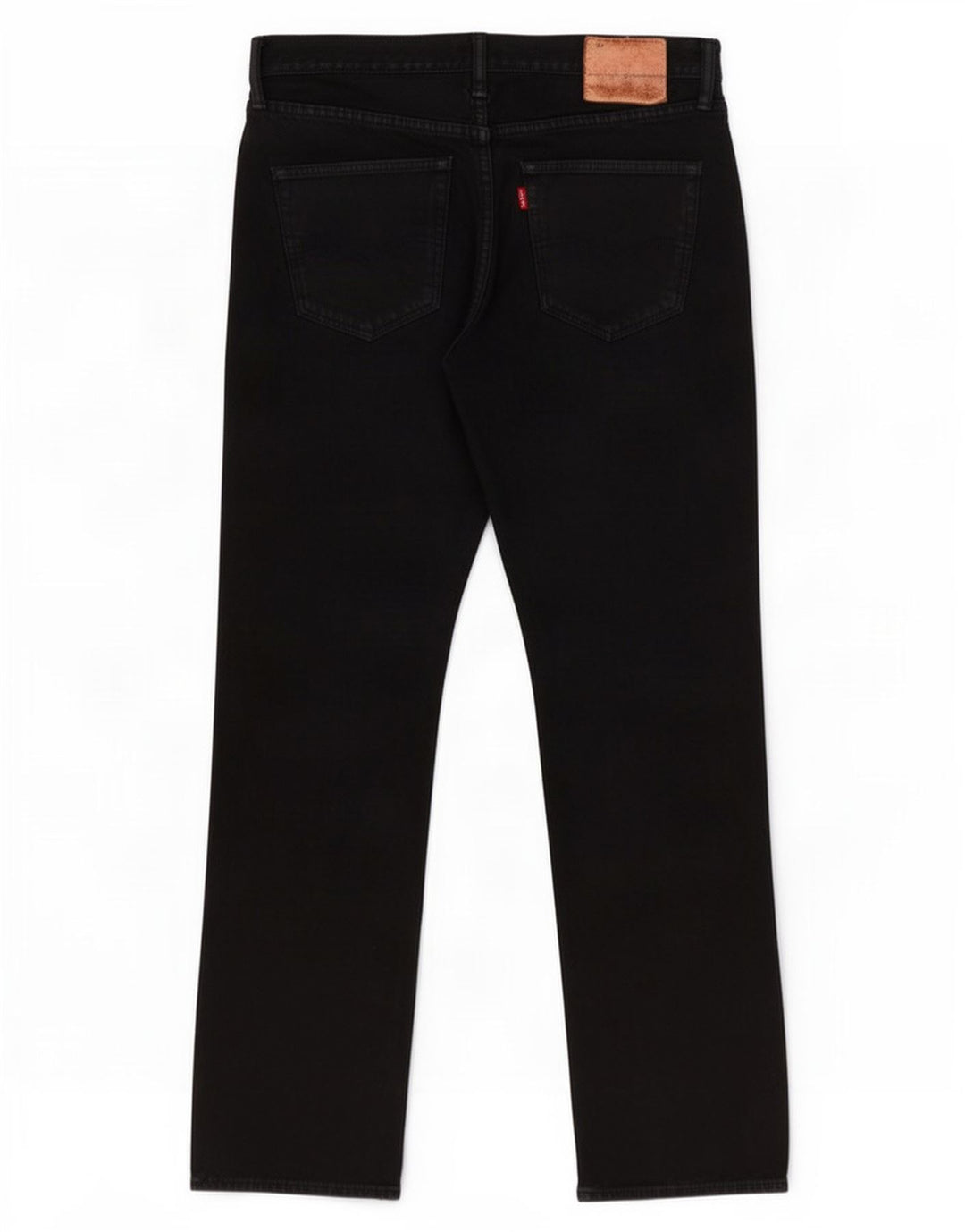 Jeans dritti da uomo Levi's W32 L32 cotone nero