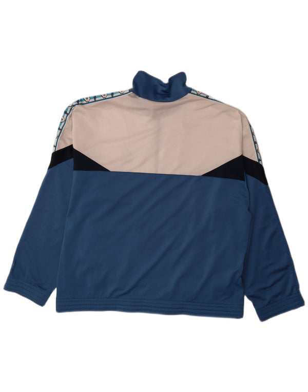 Giacca da ginnastica grafica da uomo Lotto UK 42/44 XL Blu Colourblock