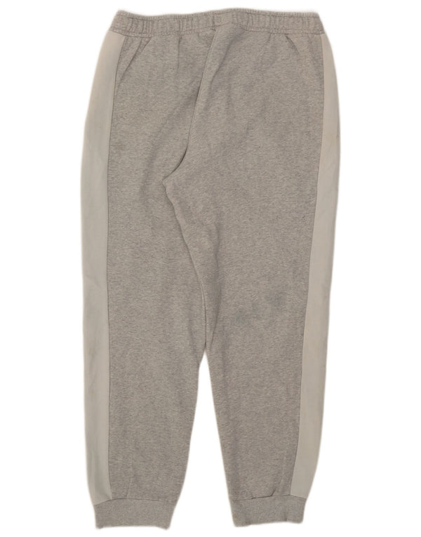 Pantaloni da tuta da uomo Puma Joggers in cotone color block grigio medio