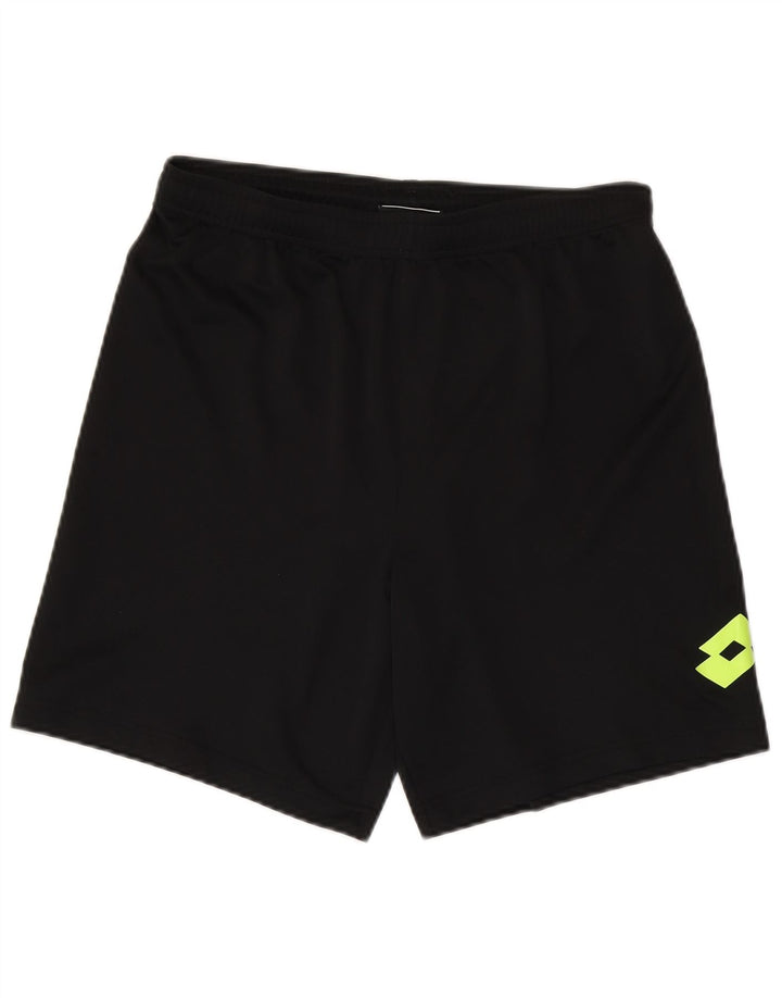 Pantaloncini sportivi da uomo Lotto medi neri