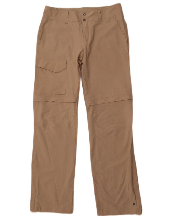 Pantaloni cargo dritti da donna COLUMBIA US 8 Medium W30 L32 Beige