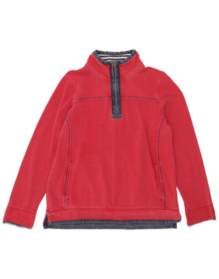 Felpa oversize da donna Fat Face, maglione, UK 10, piccolo, colore rosso